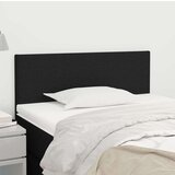  Uzglavlje crno 100x5x78/88 cm od tkanine Cijene