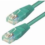 NaviaTec Patch Cable, U/UTP Cat.5e, Green, 2m Cene