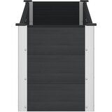  Povišena vrtna gredica Crna 150 x 50 x 54 cm | Eponuda.ba