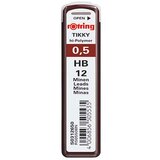 Rotring Mine za tehnični svinčnik, 2B, 0.5 mm, 12 kosov Cene
