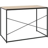  za računalo crni i boja hrasta 110x60x70 cm od iverice | shoptok.hr