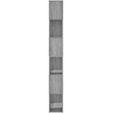 Ormarić za knjige / pregrada siva boja hrasta 60 x 24 x 186 cm | Eponuda.com