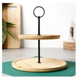 Vilde Bambusov pladenj, dvonadstropni, 24 cm, (5000019634) | Shoptok.si