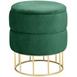 AKORD Elza Tabure, Stekleničasto Zelena, (5000332436) | Shoptok.si