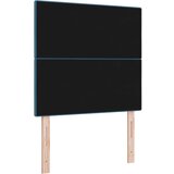  Tapecirano vzglavje s gumbi Temno modra 80 cm Žamet, (22052292) | Shoptok.si