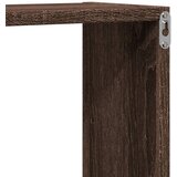  Zidna polica boja smeđeg hrasta 96x18x60 cm konstruirano drvo | Eponuda.com