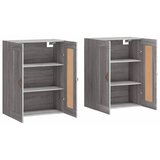  Zidni ormarići 2 kom boja hrasta sonome od konstruiranog drva | shoptok.hr