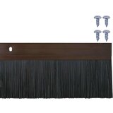  Držač četke za vrata 12 pcs Smeđa 100 cm Aluminijski legura | shoptok.hr