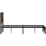 Metalni okvir kreveta bez madraca boja hrasta 150 x 200 cm | shoptok.hr