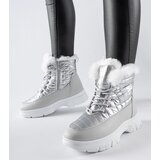 Gemre Silver insulated platform snow boots Dwayn | shoptok.hr