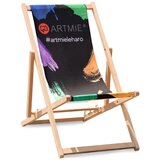 Artmie drvena baštenska ležaljka KORIŠĆENO