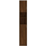  Kupaonski ormarić boja smeđeg hrasta 32 x 25 5 x 190 cm drveni | shoptok.hr
