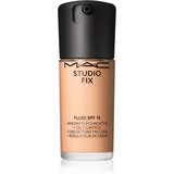 MAC Cosmetics Studio Fix Fluid SPF 15 24HR Matte Foundation + Oil Control matirajući puder SPF 15 nijansa C3.5 30 ml Cijene