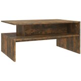 Furnova Klubska mizica dimljeni hrast 90x60x42,5 cm konstruiran les, (21915094) | Shoptok.si