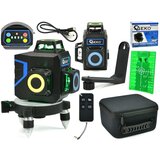 Geko Akumulatorski zeleni 12 linijski gredbeni laserski nivelir + daljinski upravljalec, (20482468) | Shoptok.si