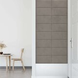  Zidne ploče baršunaste 12 kom svjetlosive 60 x 30 cm 2 16 m² | shoptok.hr