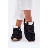 Boto Women's Sports Shoes Made Of Eco Suede Black Dorella Cijene