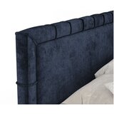 Maison de Rêve Temno modra boxspring postelja s prostorom za shranjevanje 160x200 cm Voyage – | Shoptok.si