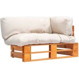  Vrtna sofa od paleta od borovine s jastucima boje pijeska | shoptok.hr