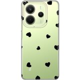  torbica silikonska print skin za xiaomi redmi note 14 4G (srb) hearts | ePonuda.com