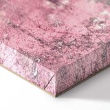 Slika - Figure on Pink Background (1-part) - Female Silhouette in Marble 60x90 Akustična | shoptok.hr