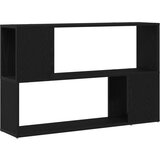  Polica za knjige crni hrast 100x24x63 cm od konstruiranog drveta | shoptok.hr