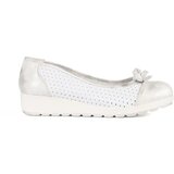 GOODIN White and silver women's wedge shoes | shoptok.hr