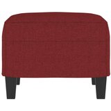  Stolček za noge vinsko rdeč 60x50x41 cm blago, (20983689) | Shoptok.si