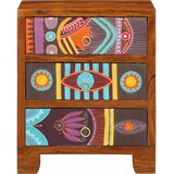  Komoda Višebojna 50x35x60 puno drvo bagrem | shoptok.hr