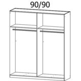 Boxxx OMARA S KLASIČNIMI VRATI, črna, bela | Shoptok.si