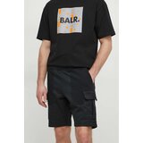 BALR. Kratke hlače za muškarce, boja: crna | shoptok.hr