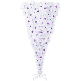  Umjetno božićno drvce s stalakom Bijelo 240 cm PVC i Čelik | shoptok.hr