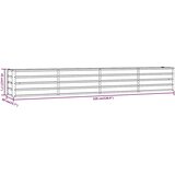 Povišena vrtna gredica boja hrđe 320 x 40 x 45 cm čelik COR-TEN | Eponuda.ba