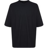Trendyol Muška majica Tmnss23Ts00081, Crna Cene