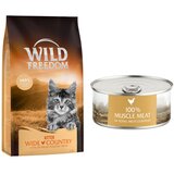 Wild Freedom suha mačja hrana 6,5 kg + WF Instinctive mokra mačja hrana 6 x 70 g po posebni ceni! - Kitten "Wide Country" perutnina - recept brez žit 6,5 kg + Instinctive Wide Praries - piščanec 6 x 70 g | shoptok.hr