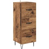 vidaXL Highboard Staro drvo 69,5 x 34 x 180 cm Konstruirano drvo | shoptok.hr