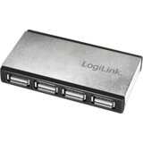 Logilink usb 2.0 hub, 4-port, aluminium design cene