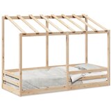  Dječji krevet s krovom 90 x 190 cm od masivne borovine | shoptok.hr