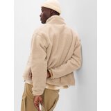 GAP Zipper Sherpa Jacket - Men | Shoptok.si