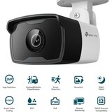 Tp-link vanjska IP Dome kamera, H.265+ video, 3MP, 2.8mm leća, RJ45, PoE, Night Vision, detekcija pokreta, vodootporna IP67, VIGI app | shoptok.hr