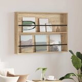  Polica za časopise s policom Sonoma hrast 100 x 12 x 70 cm | shoptok.hr