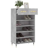 Ormarić za cipele boja betona 60x35x105 cm konstruirano drvo | shoptok.hr