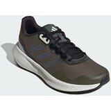 Adidas Tenisice za trčanje 'Runfalcon 3' srebrno siva / maslinasta / crna | shoptok.hr
