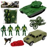 Military Set Soldiers Tank Vehicle Gun 13 pcs. | shoptok.hr