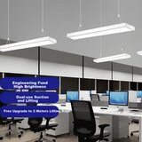  Dengling Viseća LED lampa, 120×20 cm, 40 W, Bela u