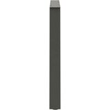  Noge jedilne mize V-oblika 3 kosi Antracit 100x(72-73,3) cm | Shoptok.si