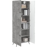  Set ormara 2 kom. Betonska siva Konstruirano drvo 69 x 34,5 x 90 cm | Shoptok.si
