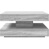  Klub stolić rotirajući za 360 stupnjeva sivi Sonoma 70x70x34,5 cm | Eponuda.ba