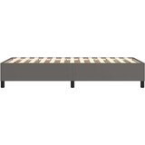  Box spring posteljni okvir siv 90x200 cm umetno usnje, (20684232) | Shoptok.si
