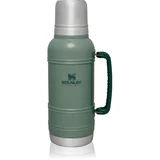 artisan thermal bottle 1,4 l hammertone green